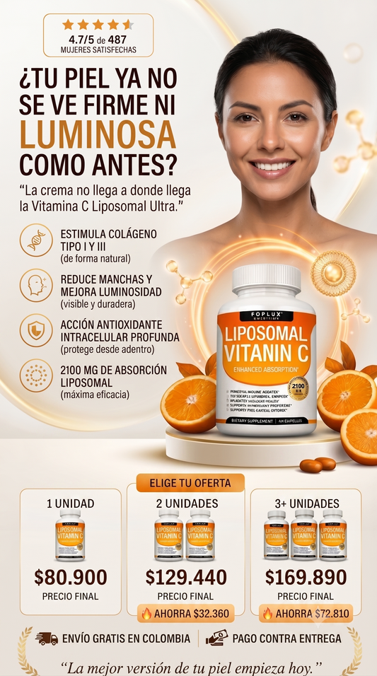 Vitamina C Ultra ™ LIPOSOMAL 2100 MG