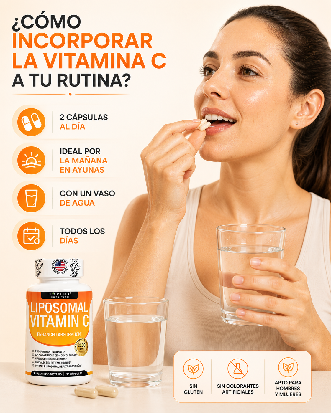 Vitamina C Ultra ™ LIPOSOMAL 2100 MG